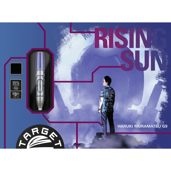 Target Japan Haruki Muramatsu Rising Sun Gen 9 NG Swiss Point Steeldarts Packung