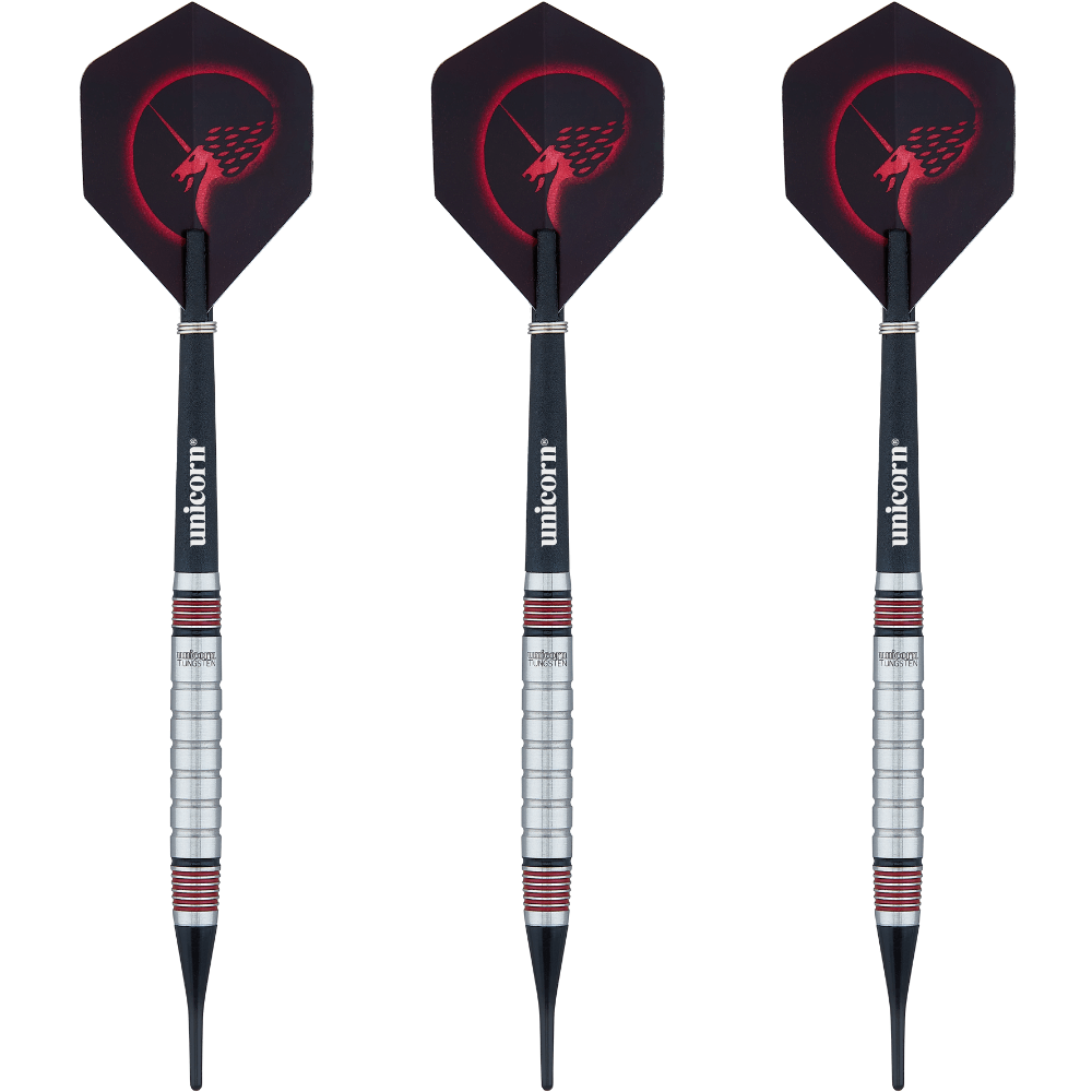 Unicorn Core Plus Win Tungsten 2 Softdarts Set