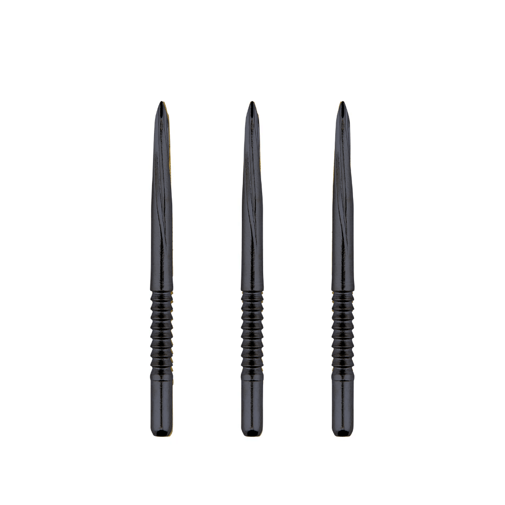 Unicorn Volute Shark Fin Large Black Steeldart Spitzen