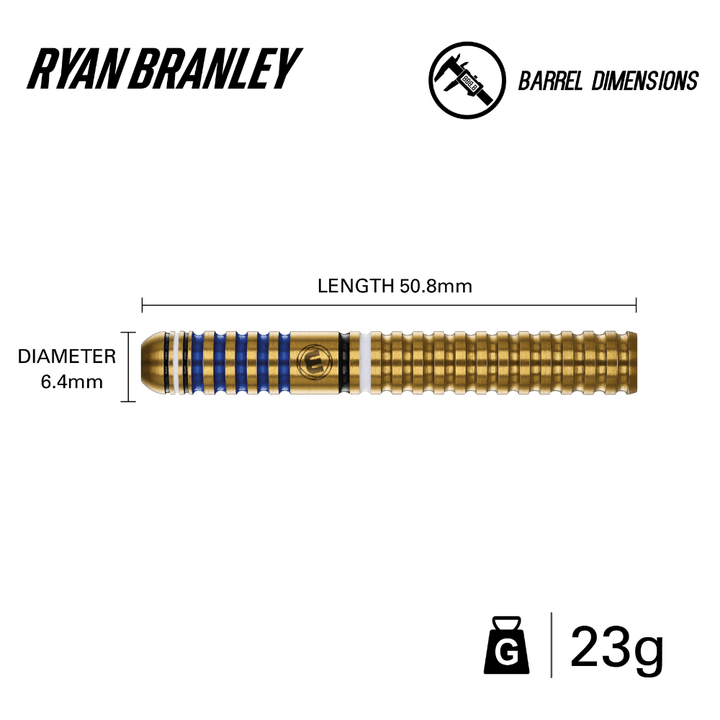 Winmau Ryan Branley Steeldarts Detail 1