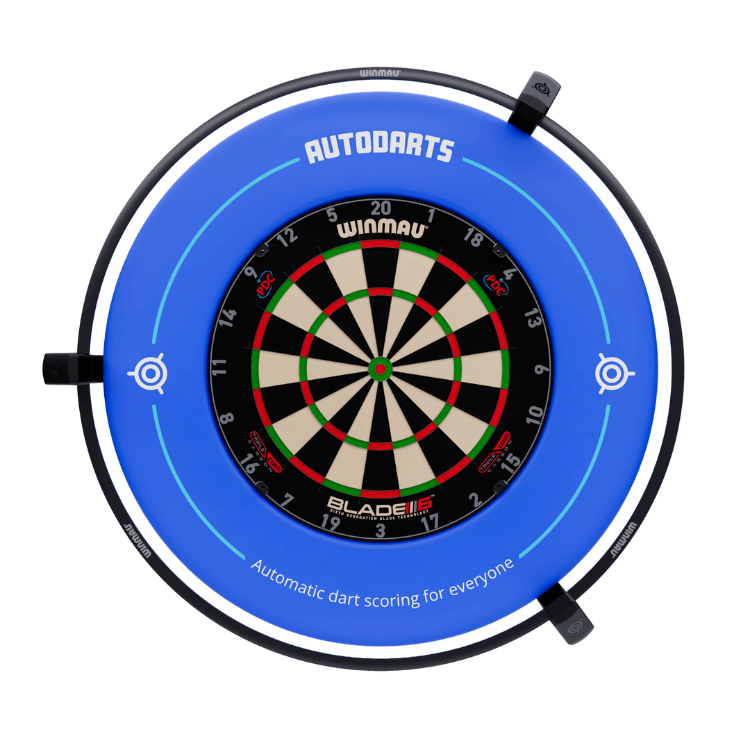 Autodarts Vantage Scoring System mit Winmau Plasma ICE Beleuchtung