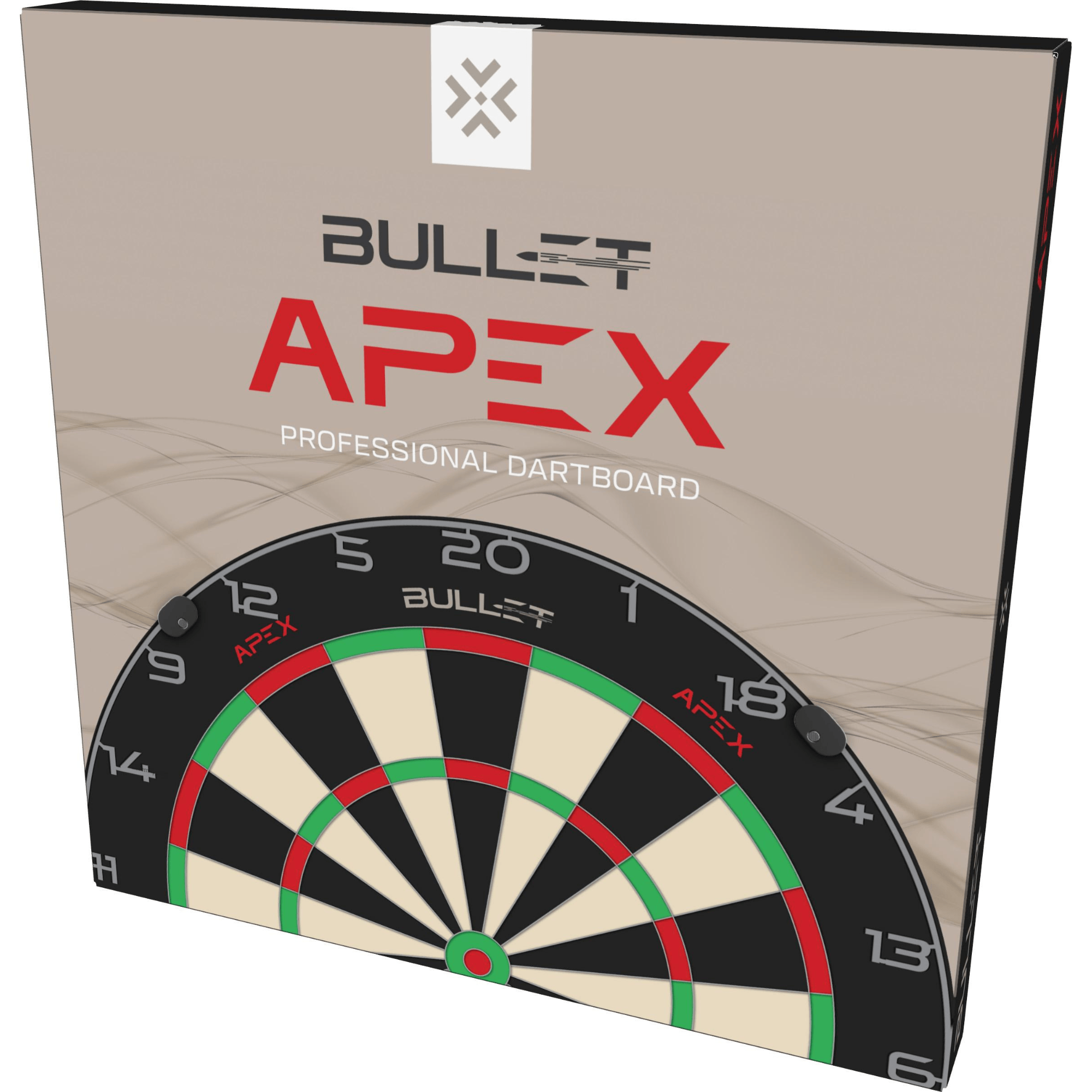 Bullet Apex Dartboard Verpackung