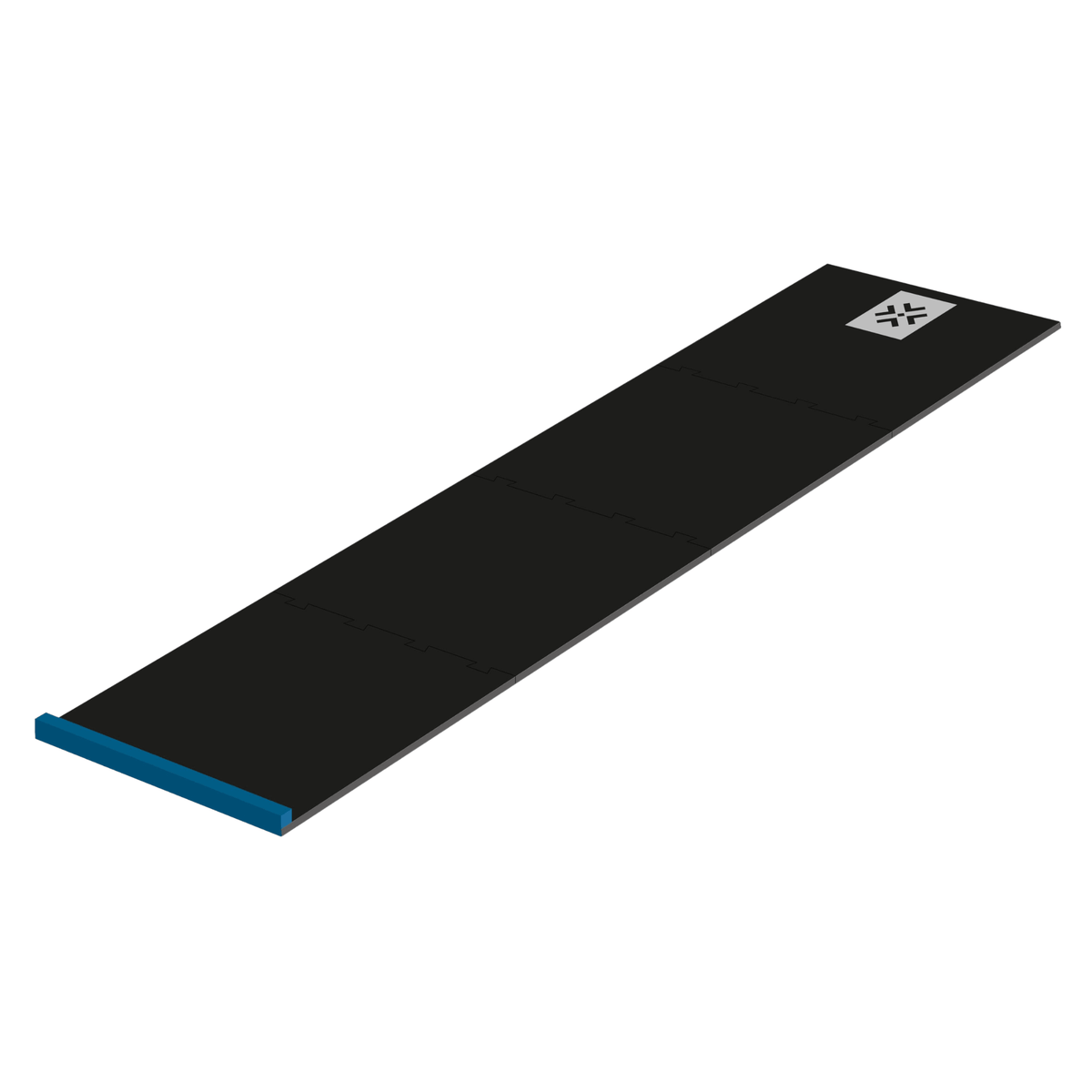 Bullet Puzzle Dartmatte SchwarzBlau
