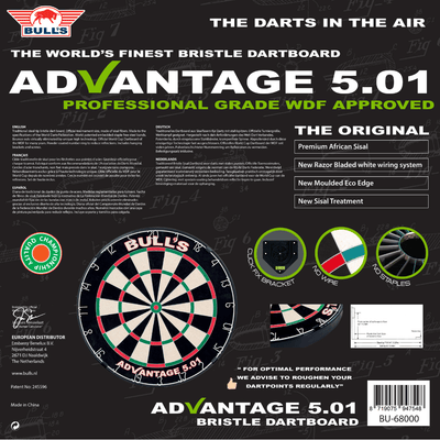 Bulls NL Advantage 501 Dartboard