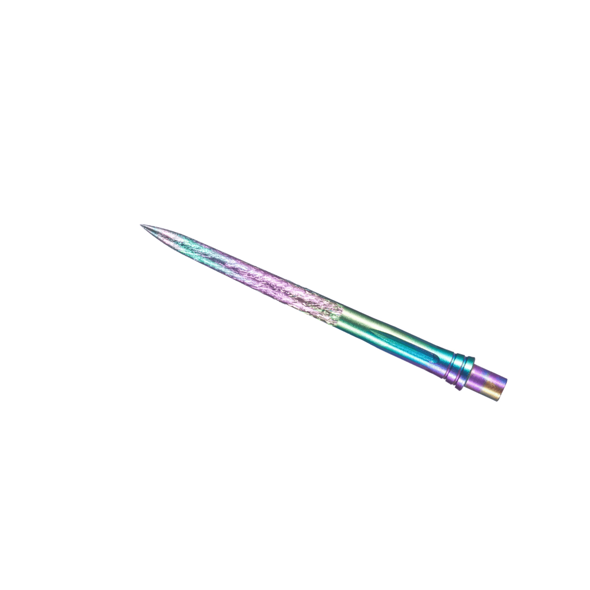 Caliburn EVO Roughed Smooth No Lip Spitzen - Rainbow schräg