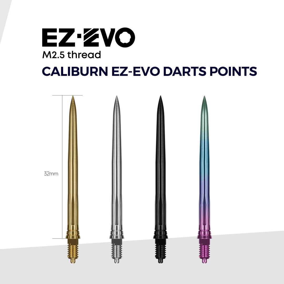 Caliburn EZ-EVO Smooth Spitzen - Silver Maße