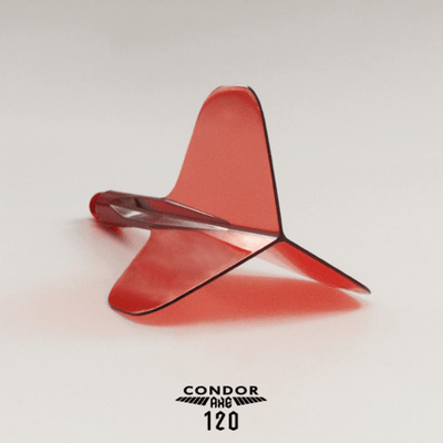 Condor Axe 120 Flight System Clear Red D1