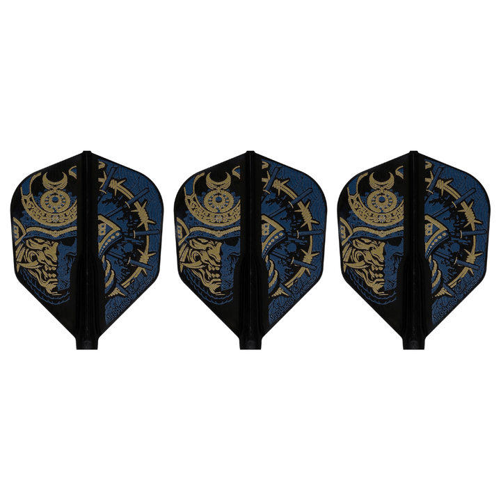 Cosmo Fit Flights Air Printed Series Samurai Skull B Shape