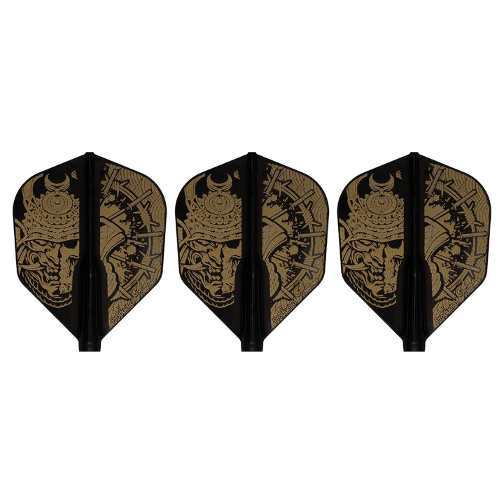 Cosmo Fit Flights Air Printed Series Samurai Skull B Shape