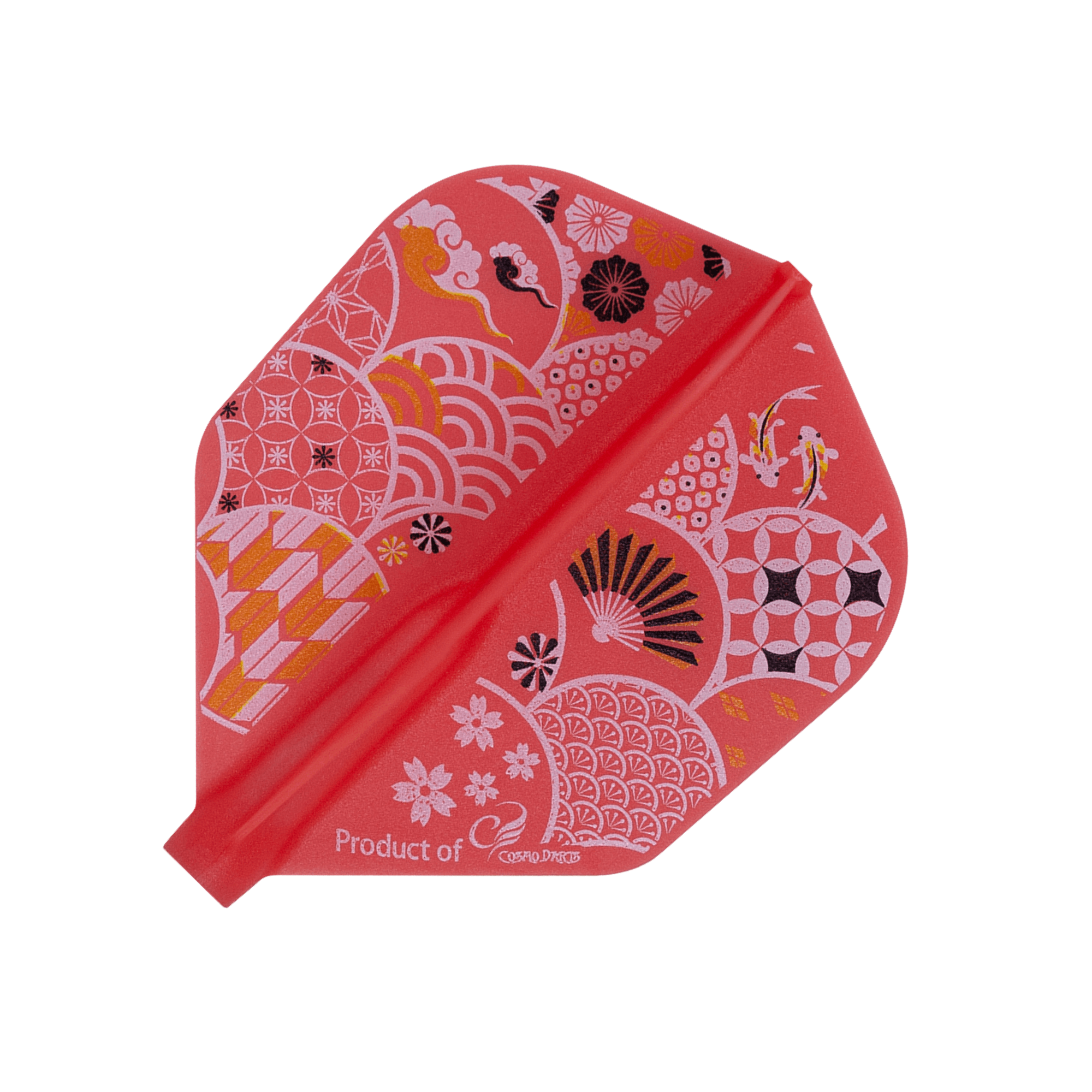 Cosmo Fit Flights Printed Series Japanese Pattern 2 Shape seitlich