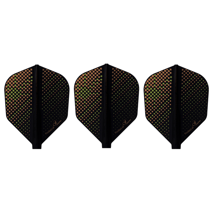 Cosmo Fit Flights Printed Series Orange Sunrise Shape A Side