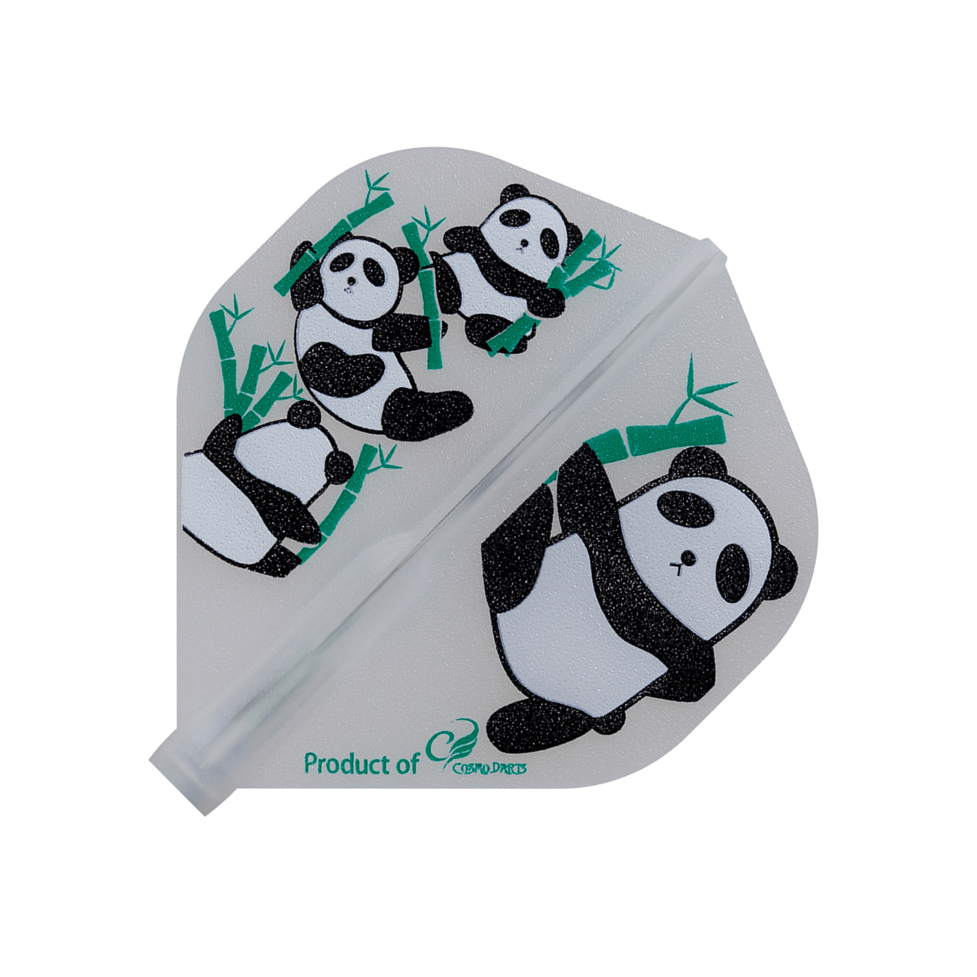 Cosmo Fit Flights Printed Series Panda x Family Standard weiß