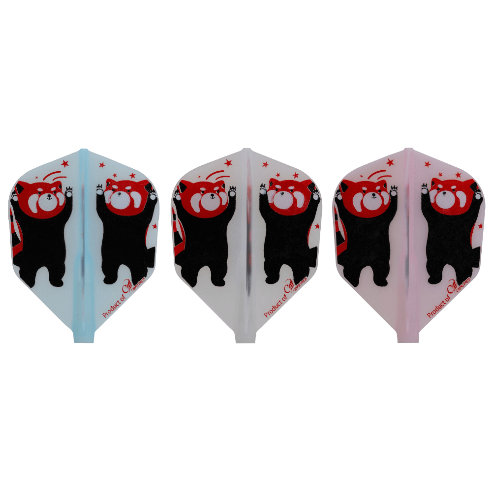 Cosmo Fit Flights Printed Series Red Panda Shape