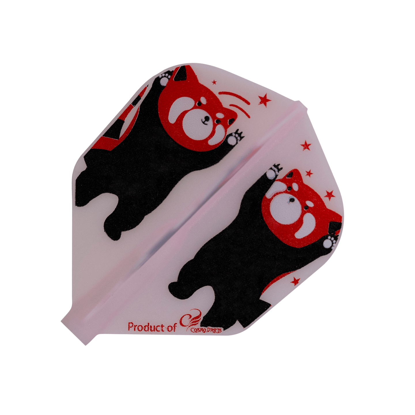 Cosmo Fit Flights Printed Series Red Panda Shape pink