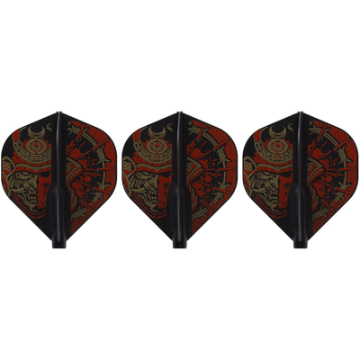 Cosmo Fit Flights Printed Series Samurai Skull A Standard
