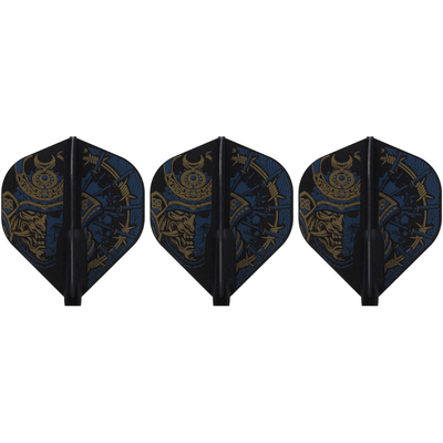 Cosmo Fit Flights Printed Series Samurai Skull B Standard