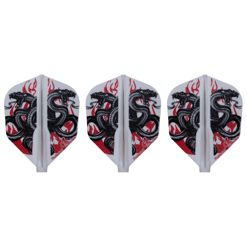 Cosmo Fit Flights Printed Series Snakes of Fire Shape
