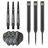 GOAT Athlete Black Brass Steeldarts Packungsinhalt