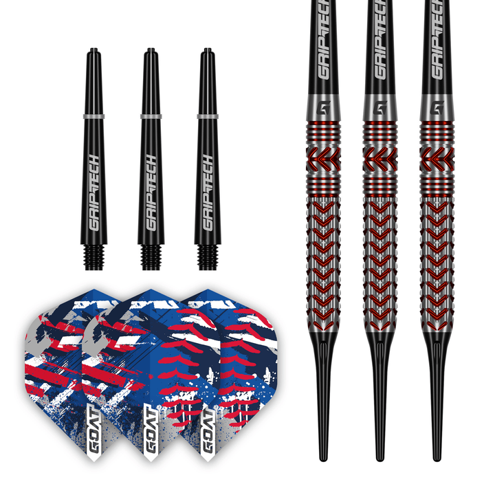 GOAT Curveball Softdarts Packungsnhalt