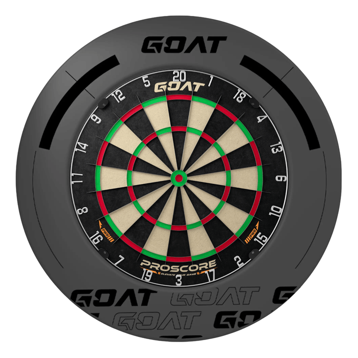 GOAT Defender 3 Anthracite Dartboard Surround and Board