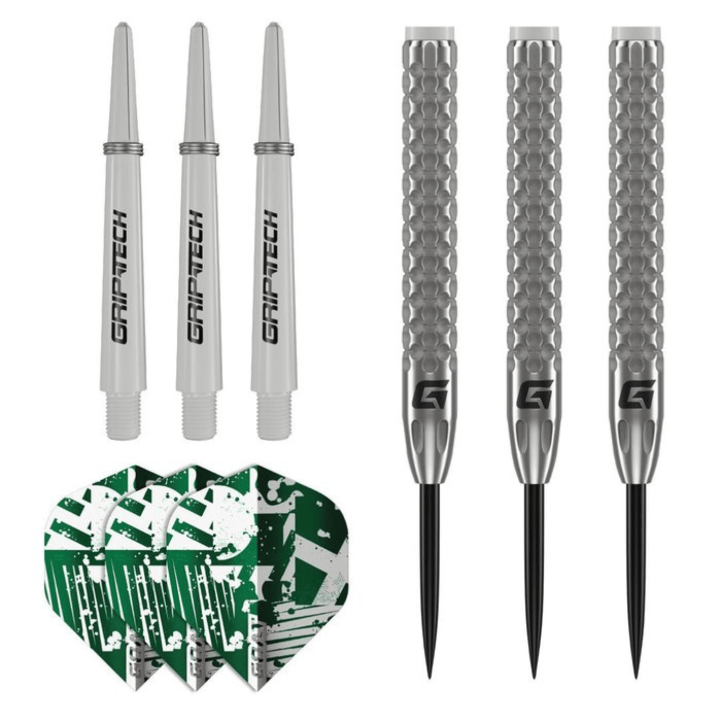 GOAT Fairway V2 Steeldarts Packungsinhalt