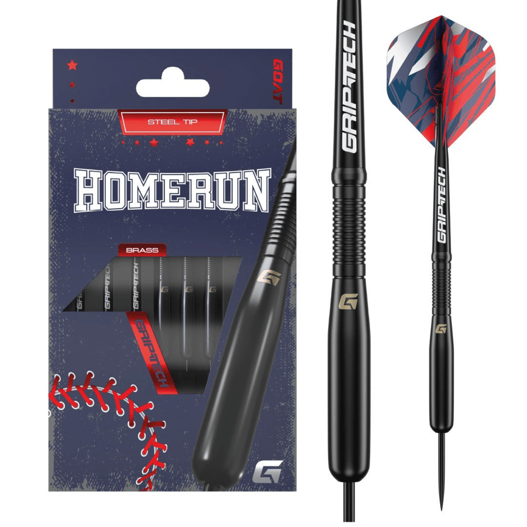 GOAT Homerun Black Brass Steeldarts Verpackung