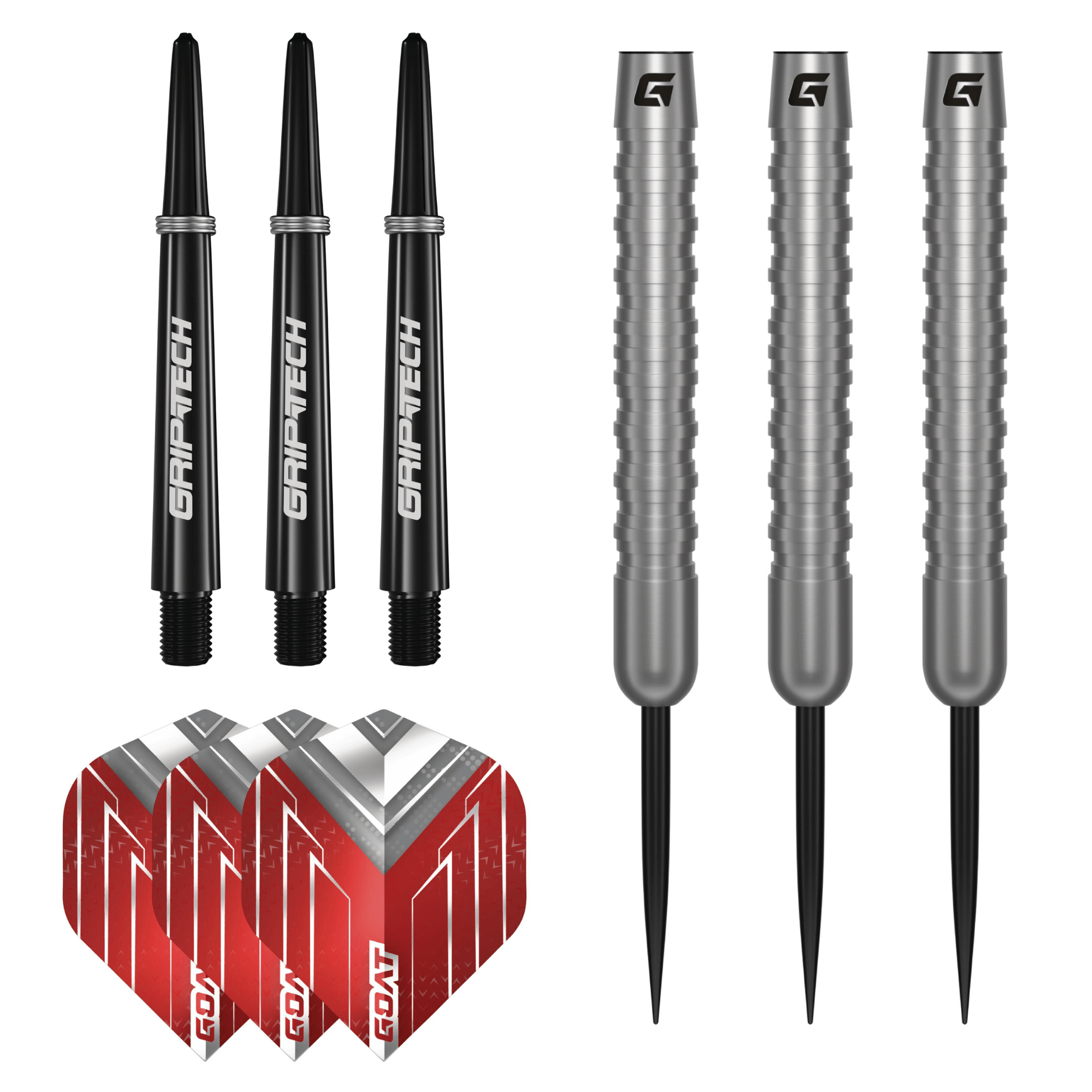 GOAT Podium Silver Steeldarts Packungsinhalt