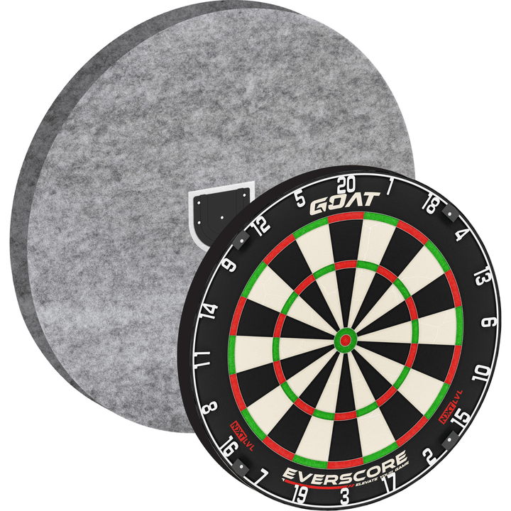GOAT sound insulation for steel dartboards with board