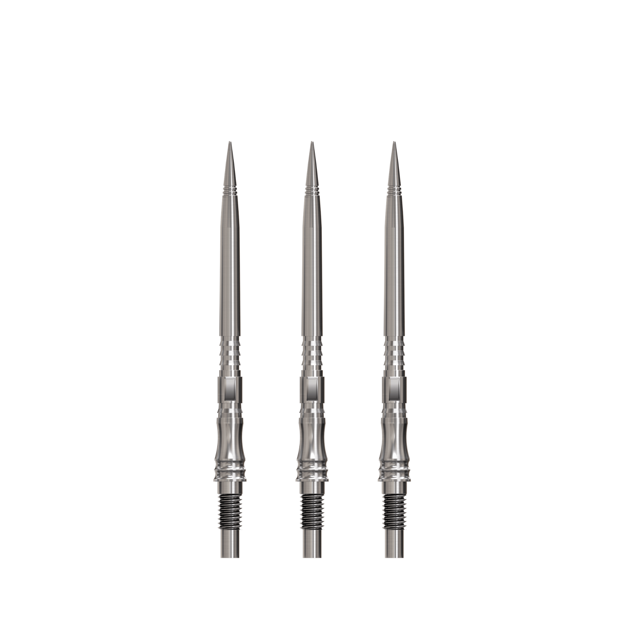 Harrows Apex Axis Elite Series Quick Point Spitzen Silver