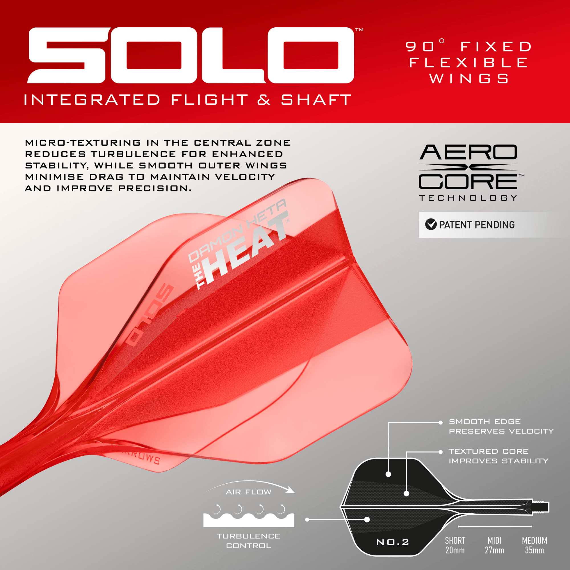 Harrows Damo Heta Geo Quick Point Steeldarts Details Flight