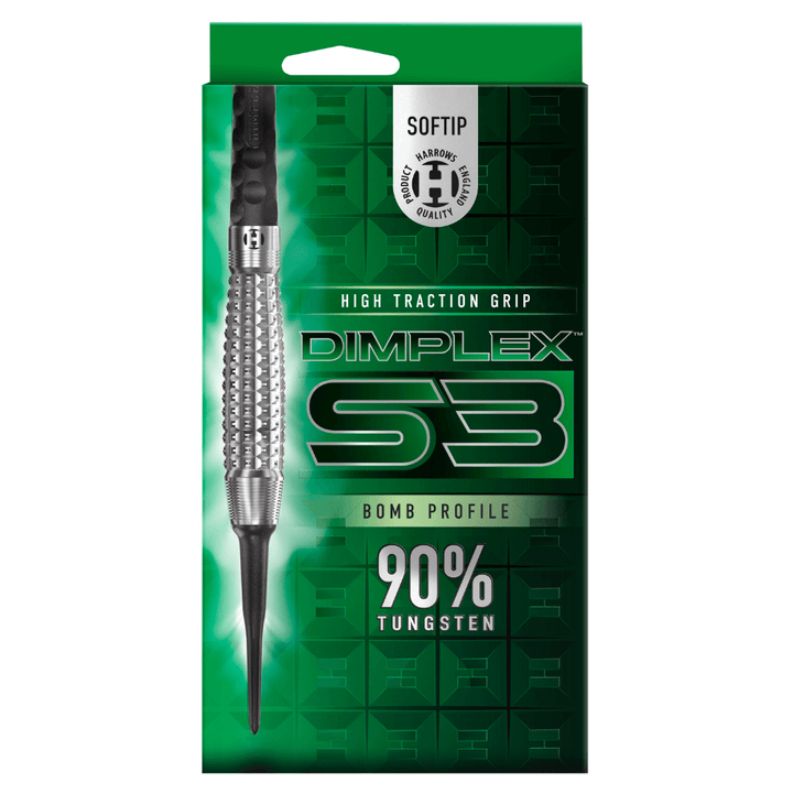 Harrows Dimplex S3 Bomb Softdarts Packung