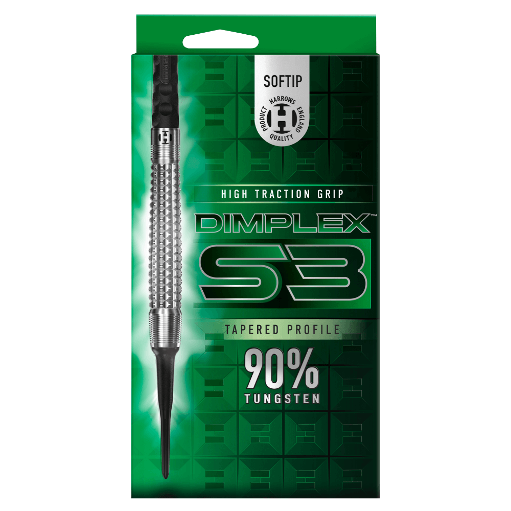 Harrows Dimplex S3 Tapered Softdarts Packung