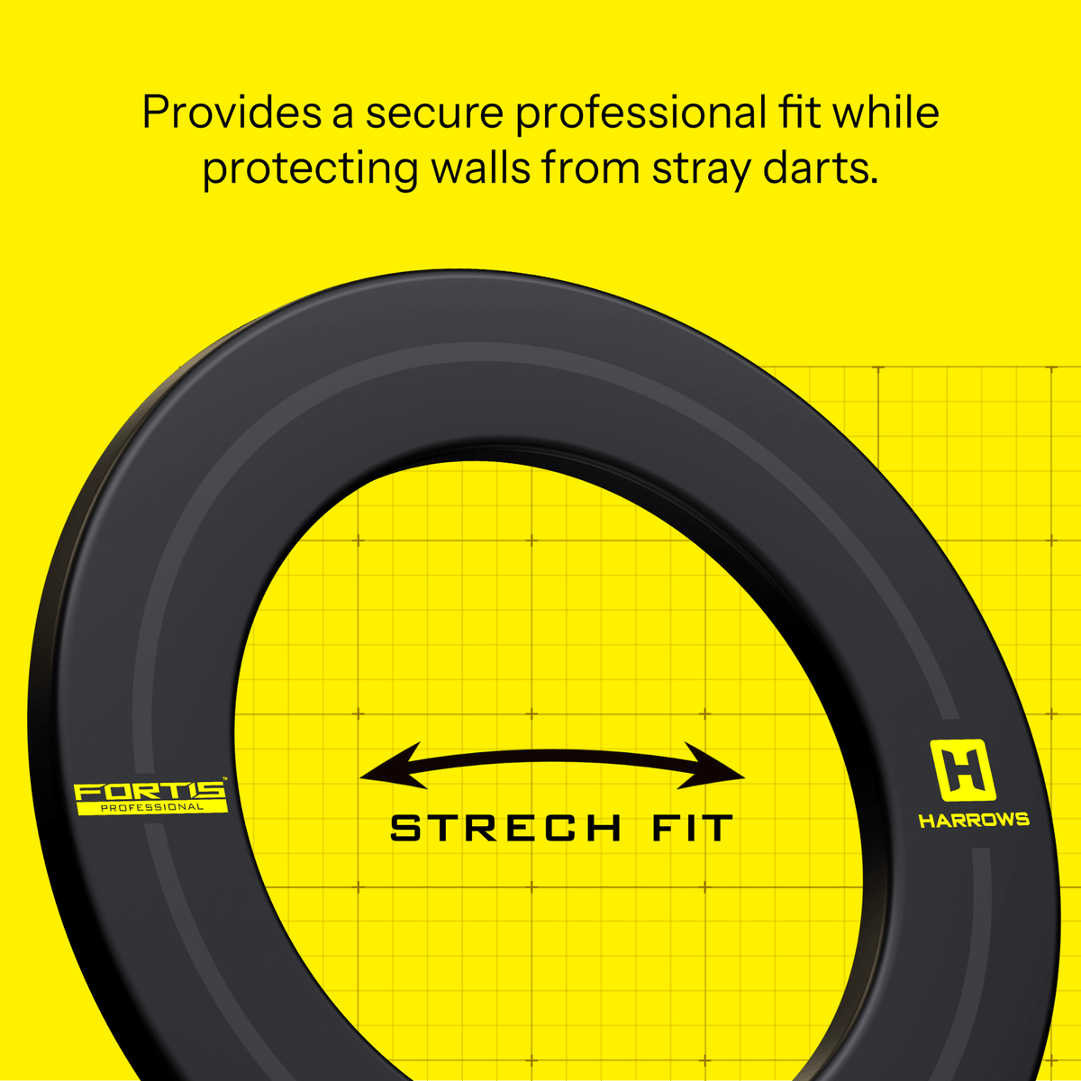 Harrows Fortis Dartboard Surround Paßform