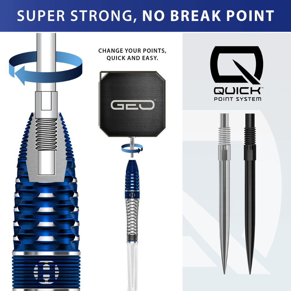 Harrows Geo Bomb QP Steeldarts QP