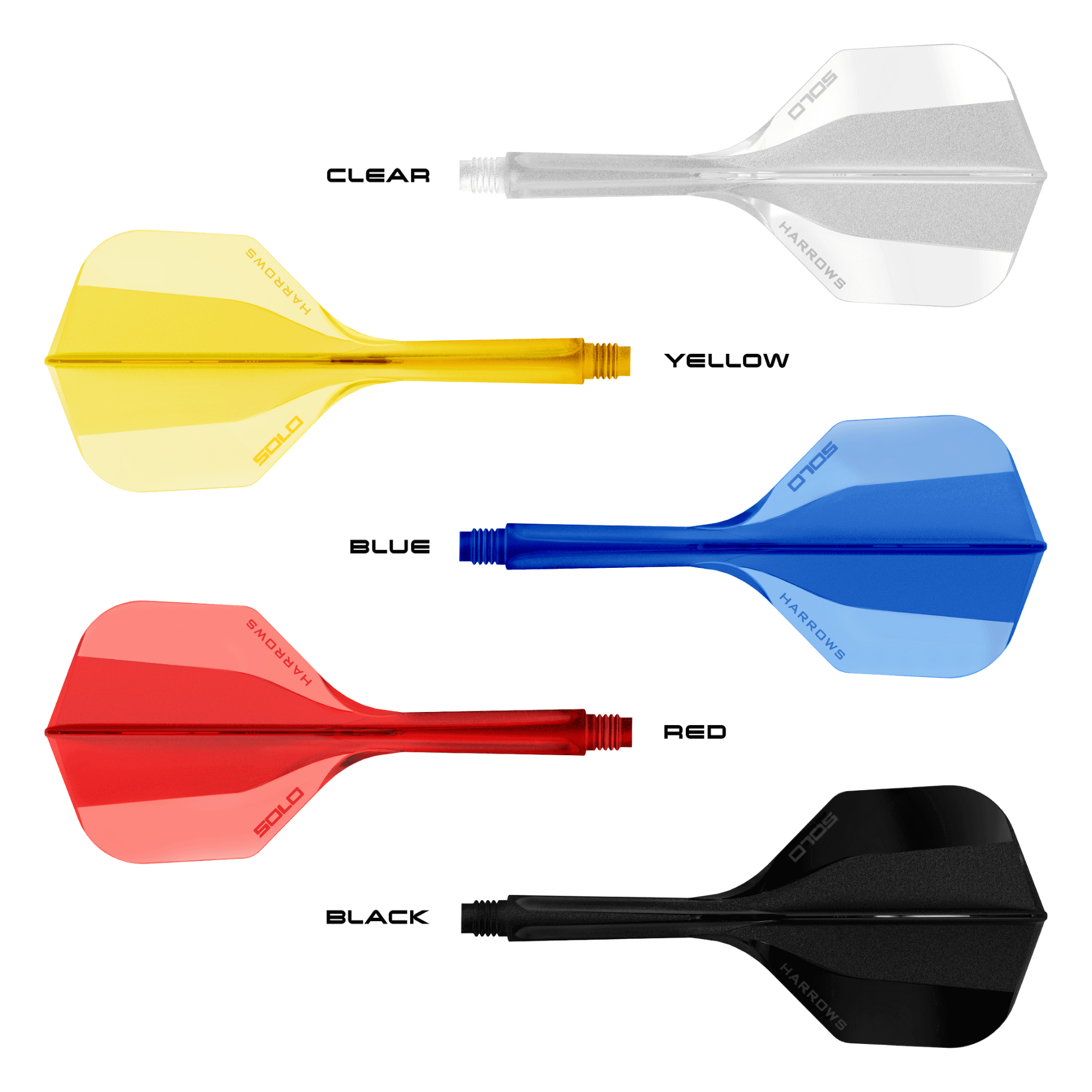 Harrows Solo Integrated Flight System Blue - NO6 Farbpalette