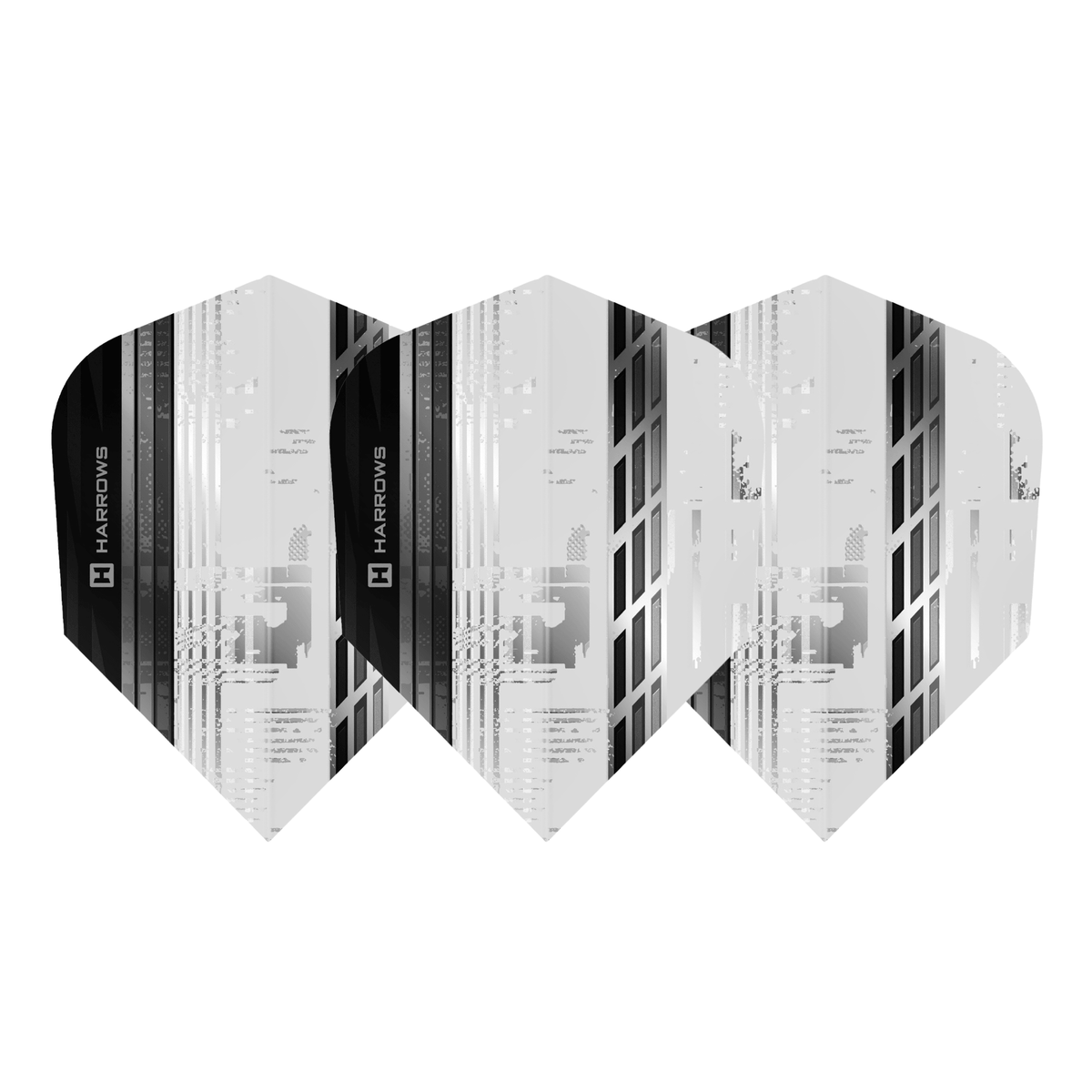 Harrows Sporty Black Flights Set