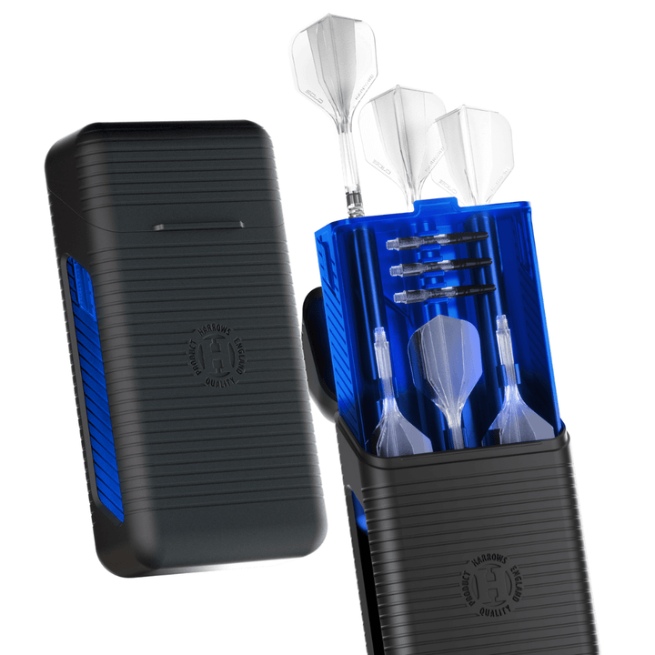 Harrows Vault Dartcase Blue Offen
