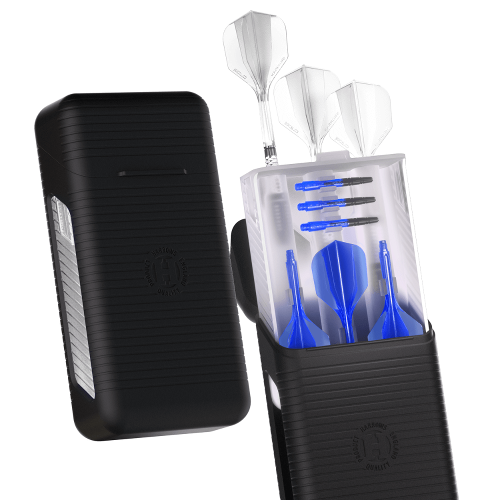Harrows Vault Dartcase Clear Offen