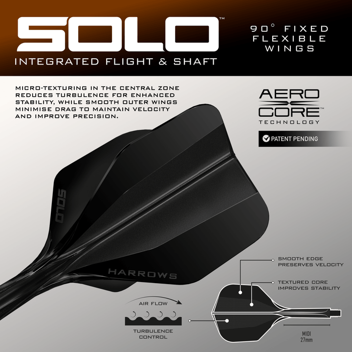 Harrows Wolfram Trinity Steeldarts Solo System