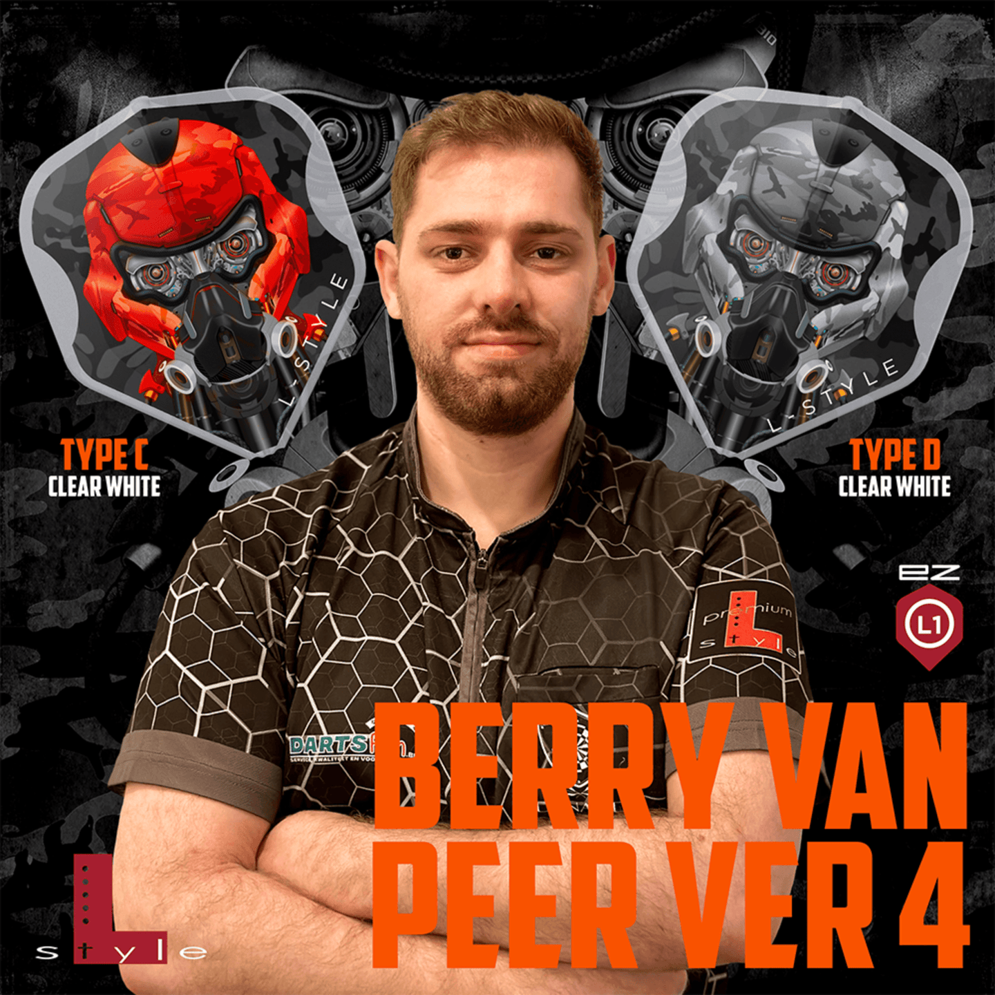 L-Style L1EZ Berry van Peer V4 Type C Flights Player