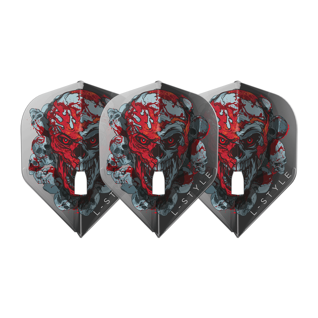 L-Style L1PRO Ryan Searle V4 Clear Black Flights