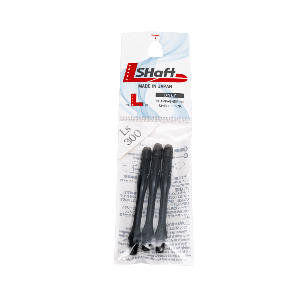L-Style Slim Locked L-Shafts - Schwarz Verpackung