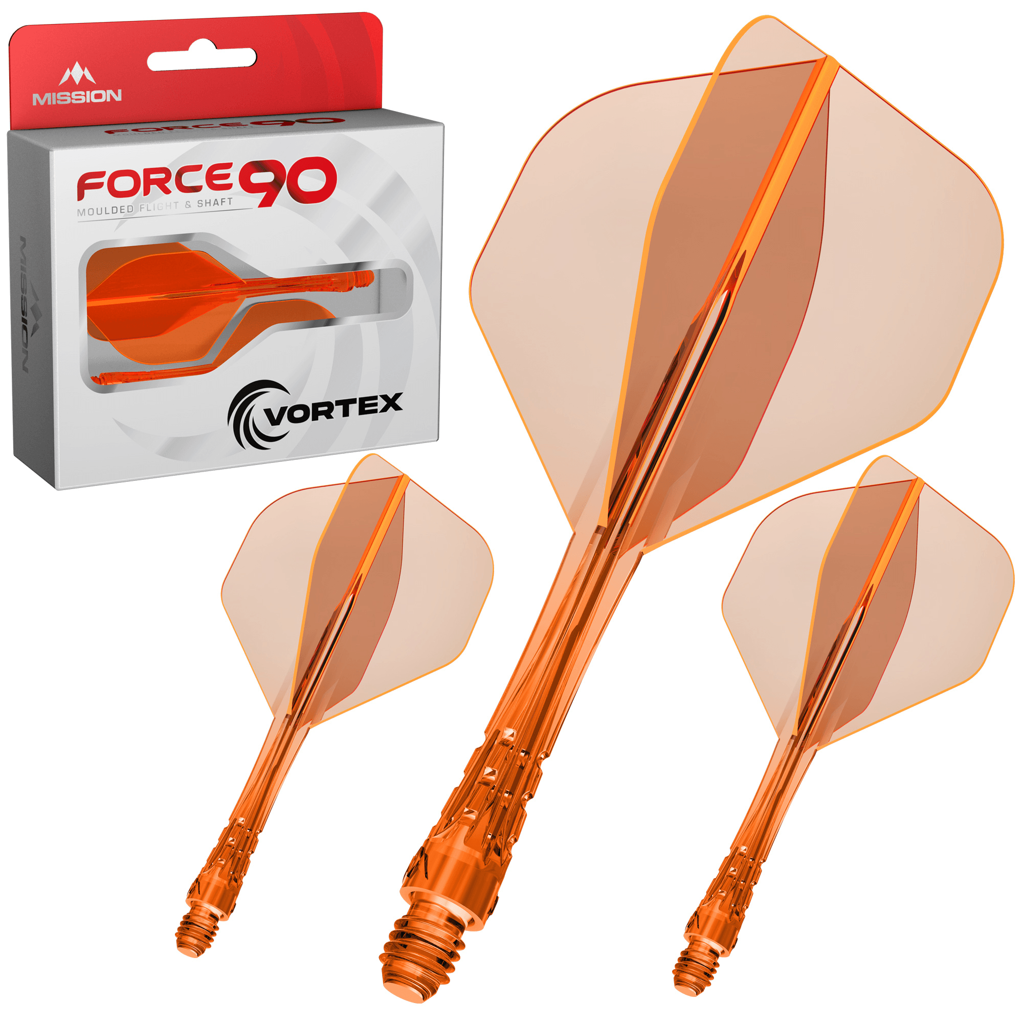 Mission Force 90 Vortex NO2 Neon Orange Verpackung