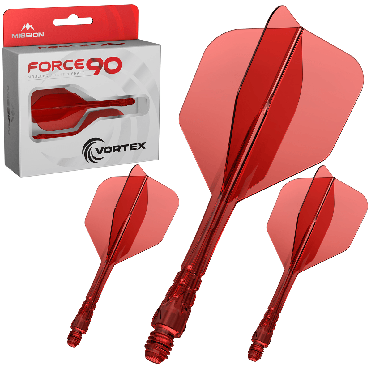 Mission Force 90 Vortex NO6 Clear Red Verpackung