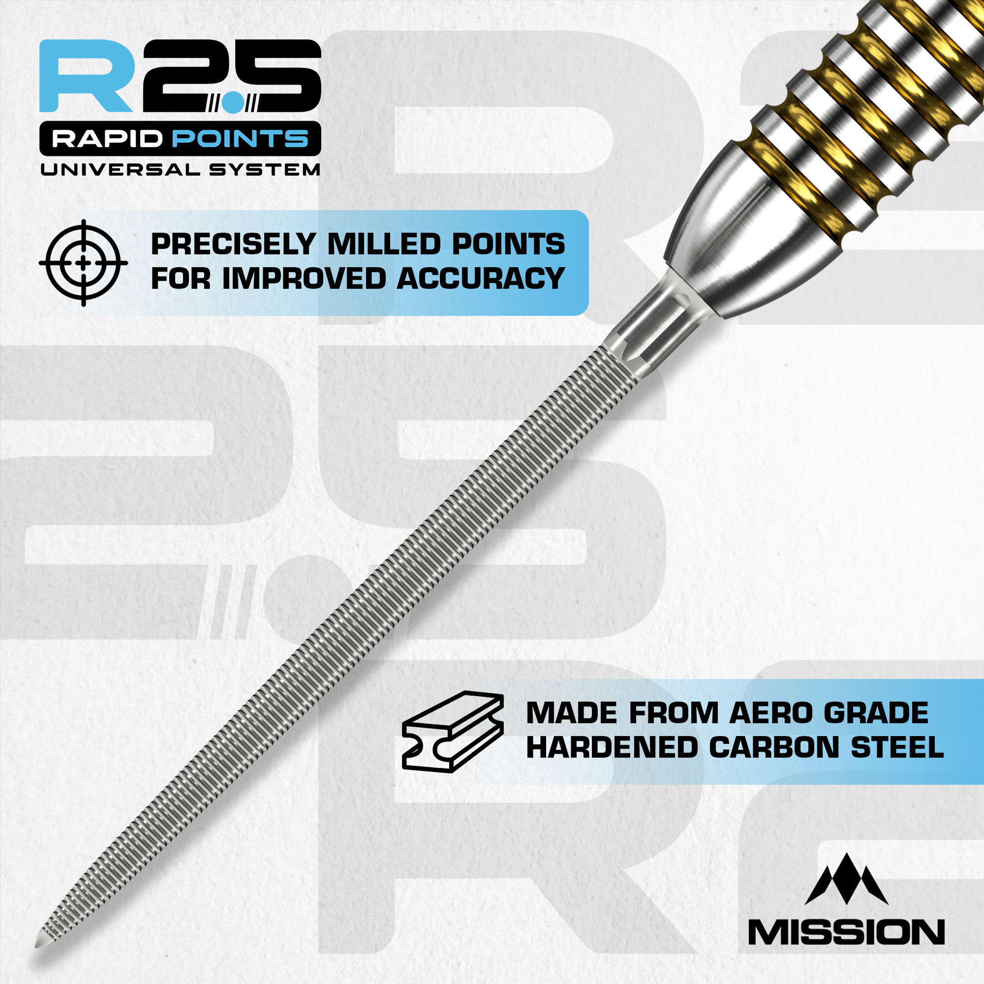 Mission Rapid Point MG1 Black Details Material
