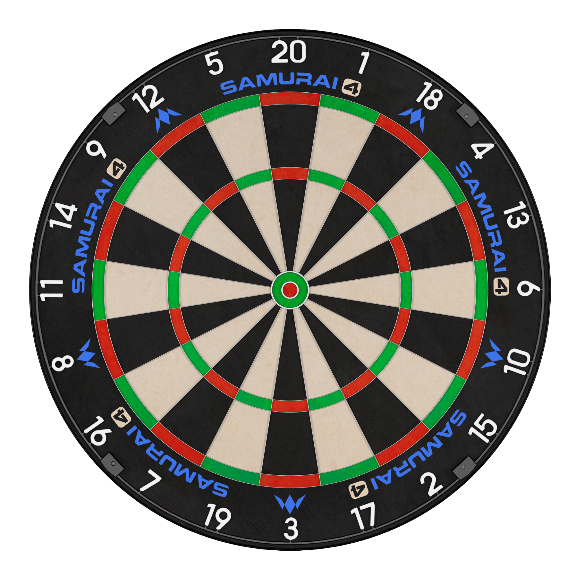 Mission Samurai 4 Dartboard White Spider