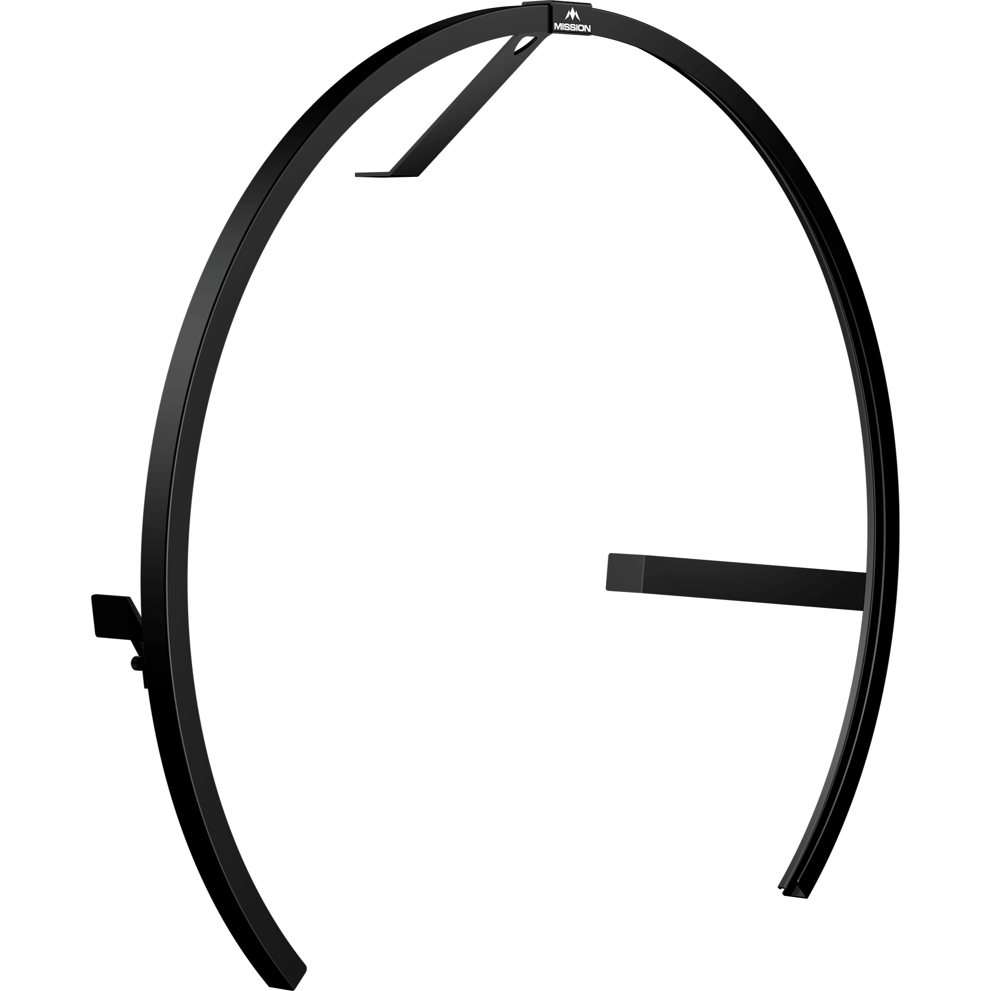 Mission Torus 270 Dartboard Beleuchtung Schwarz ohne Board