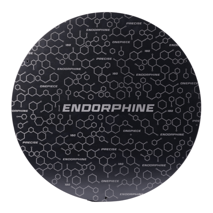 Precise180 Endorphine Dartboard ohne Zahlenring Rückseite