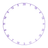 Precise180 Zahlenring Purple Pulse
