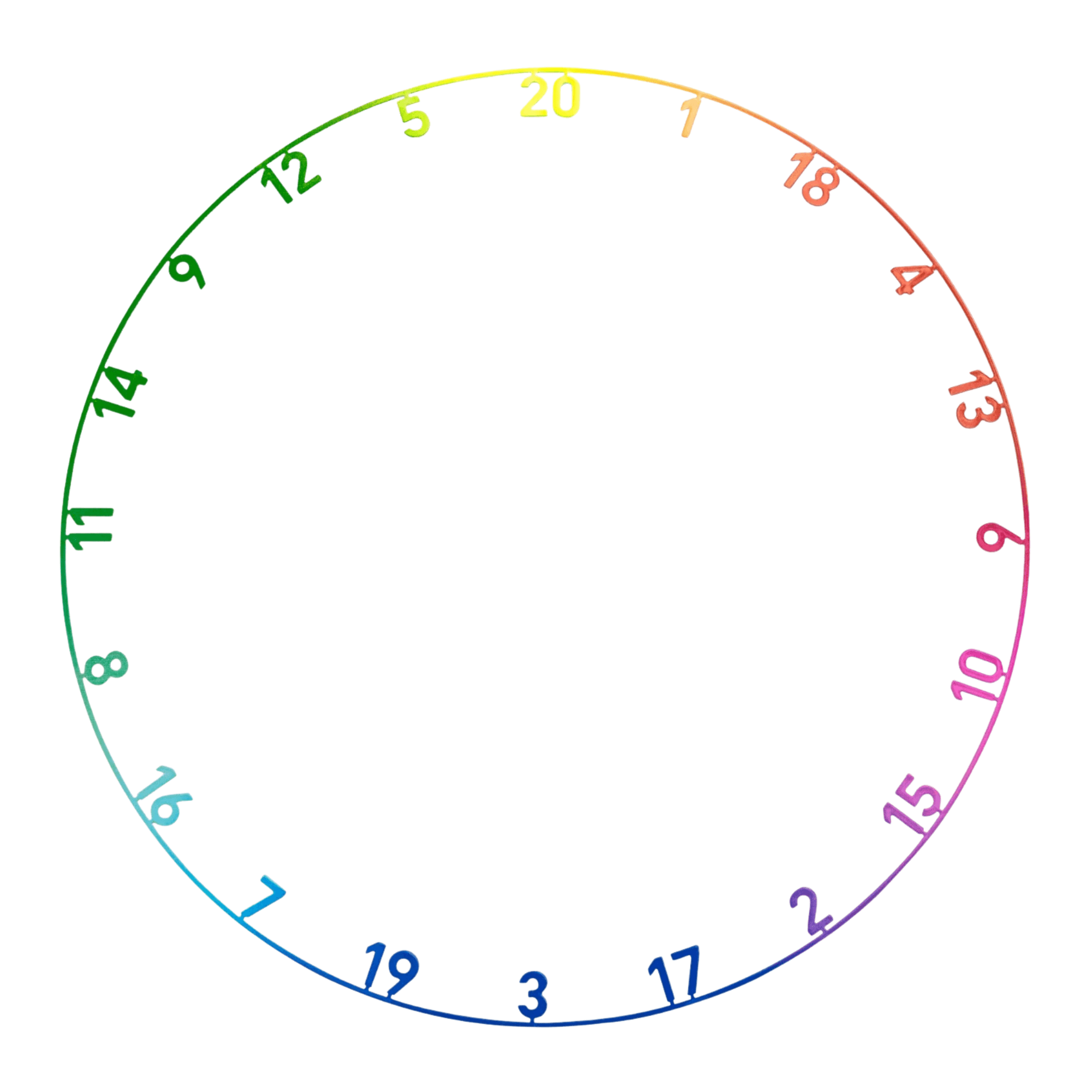 Precise180 Zahlenring Spectrum